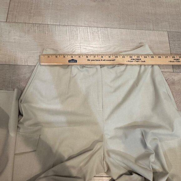 TALBOTS WOMENS SIZE 10 TAN WIDE LEG PANTS STRETCH - Picture 5 of 9
